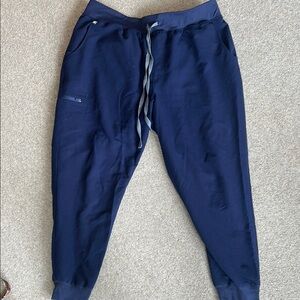 Figs technical collection,  women’s navy blue scrub bottoms